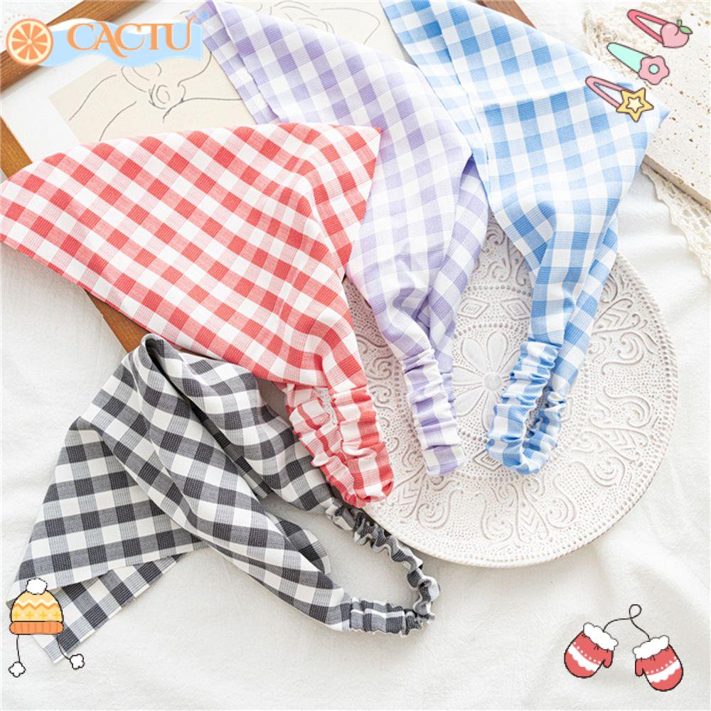 CACTU Băng Đô Cài Tóc Họa Tiết Tam Giác Thời Trang Cho Nữ