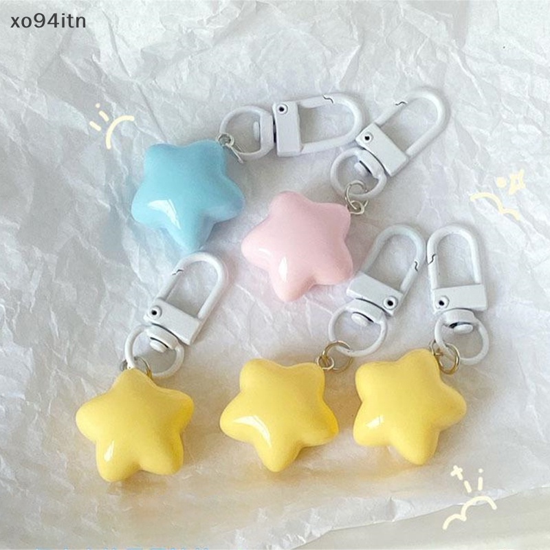 1 Móc Khóa Hình Ngôi Sao Hoạt Hình Dễ Thương