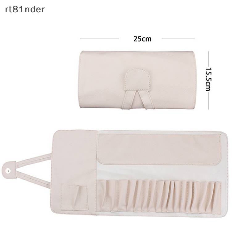 Túi Đựng Cọ Trang Điểm 12 / 14 / 18 Lỗ Tiện Dụng Khi Đi Du Lịch