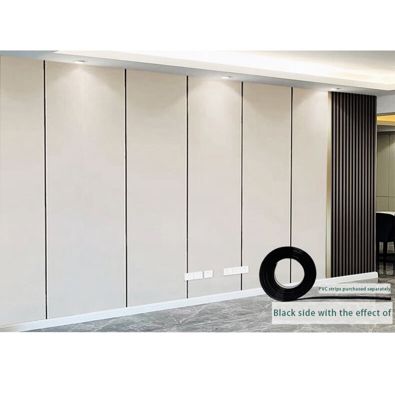 Dải Băng Dán Tường Bằng PVC Màu Vàng Sáng Bóng Sang Trọng