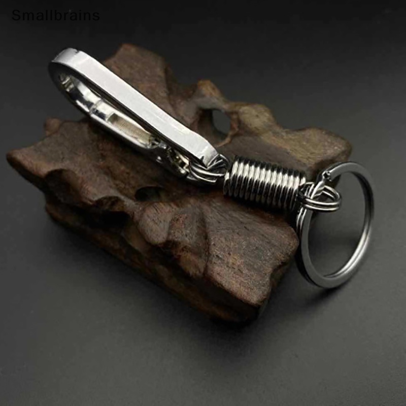 Smbr Móc Khóa Kẹp Thắt Lưng Lò Xo Bằng Kim Loại Thời Trang Dành Cho Nam BR