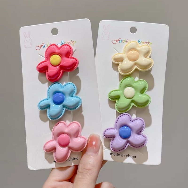 Kẹp Tóc Mái Nhiều Màu Sắc Kẹo Ngọt Dễ Phối Đồ Dành Cho Nữ