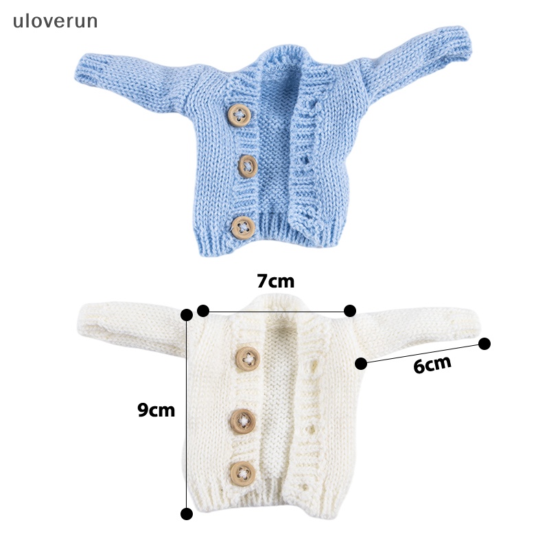 Áo Khoác Len Dệt Kim Ấm Áp Dành Cho Búp Bê BJD 1 / 6 26-30cm