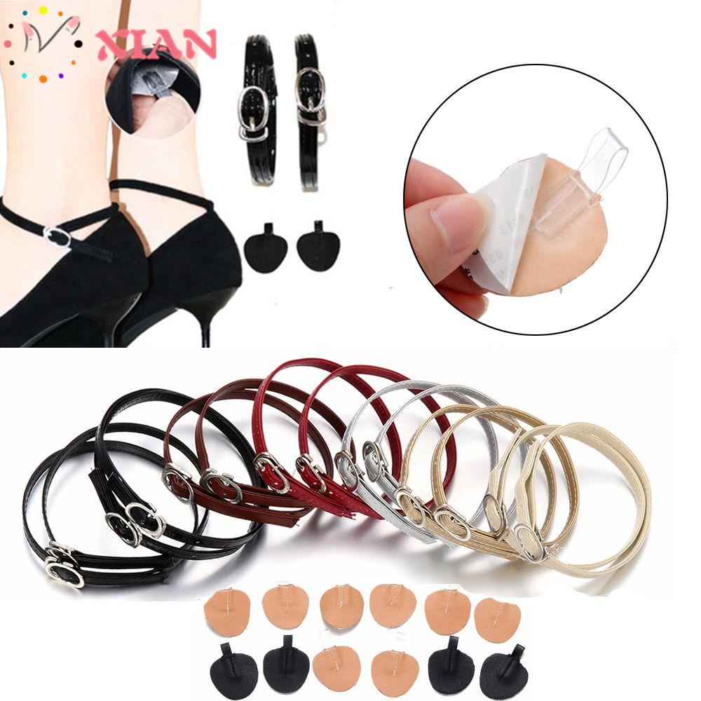 XIANTIN Dây Giày Cao Gót Mũi Kim Loại Có Thể Điều Chỉnh Kích Cỡ Mới