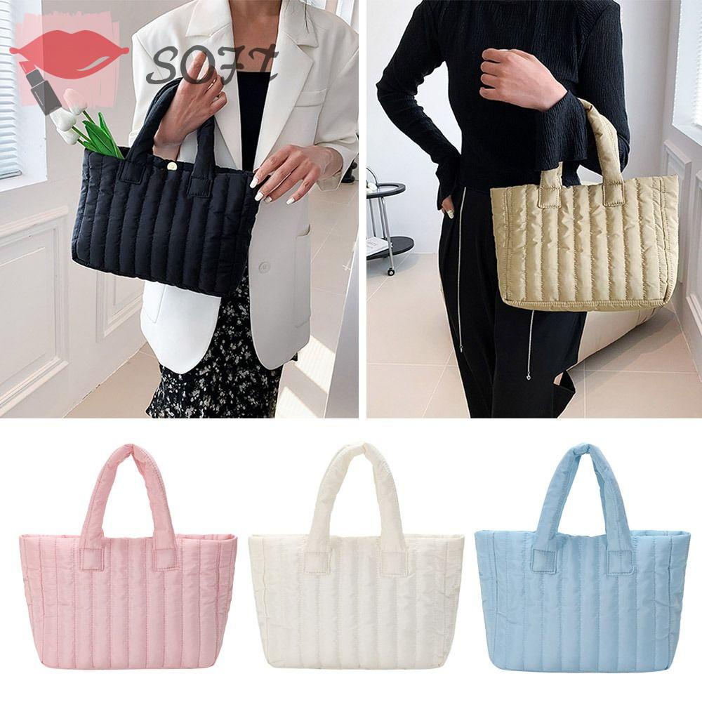 SOFTNESS Túi Xách Cỡ Lớn Thời Trang Dạo Phố Năng Động Dành Cho Nữ