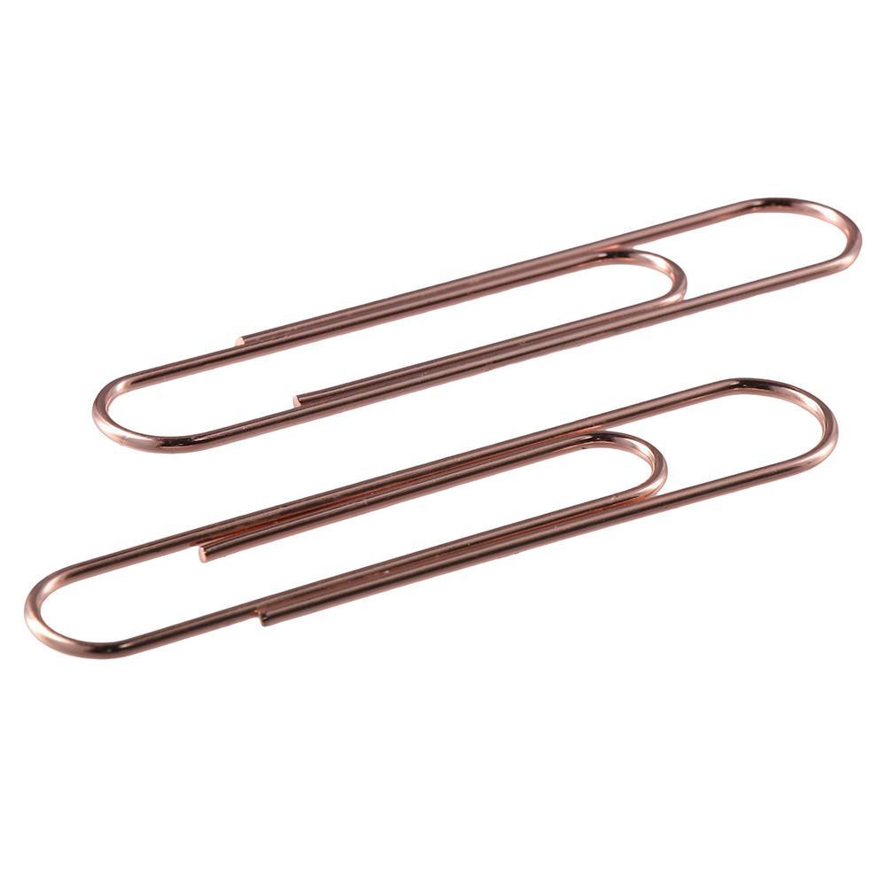 CHOOKEY Set 14 Kẹp Giấy Bằng Kim Loại Màu Vàng Hồng 4 inch (100mm)