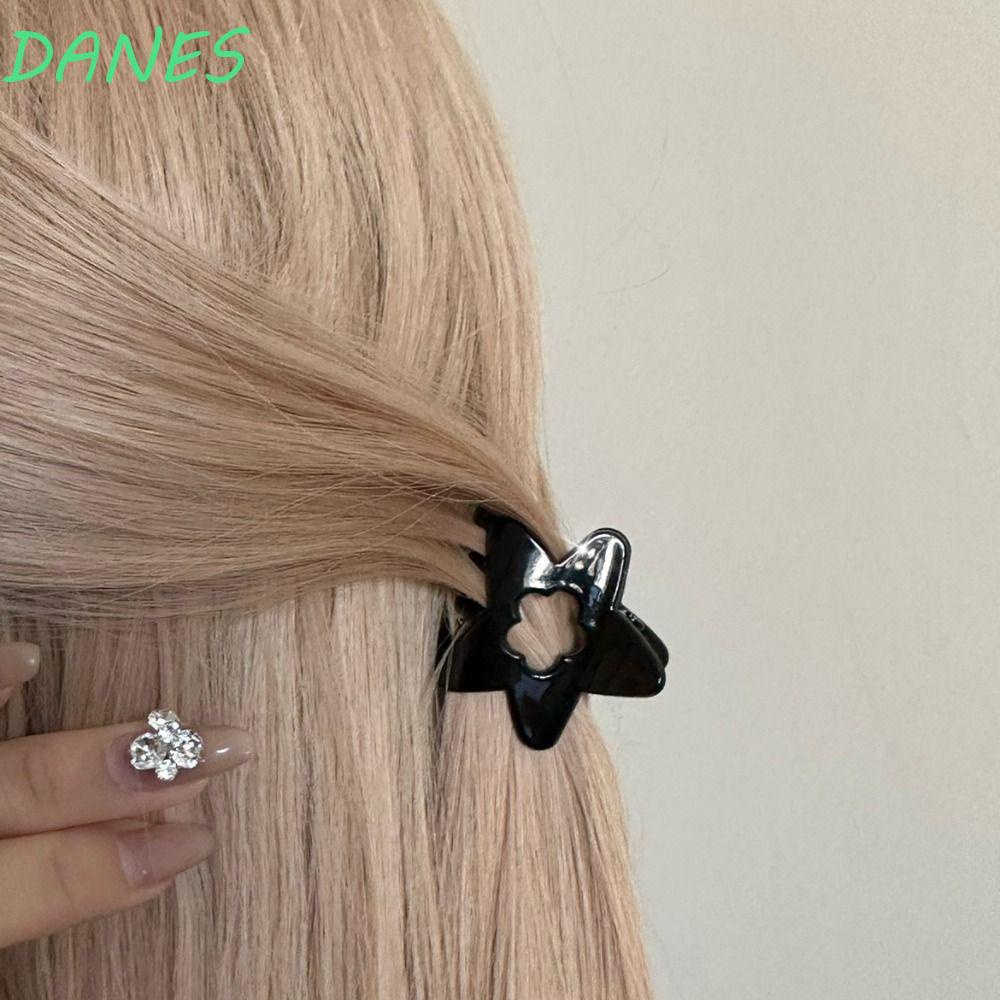 DANES Kẹp Tóc Đuôi Ngựa Hình Ngôi Sao / Cá Mập Sáng Tạo Cá Tính Cho Nữ