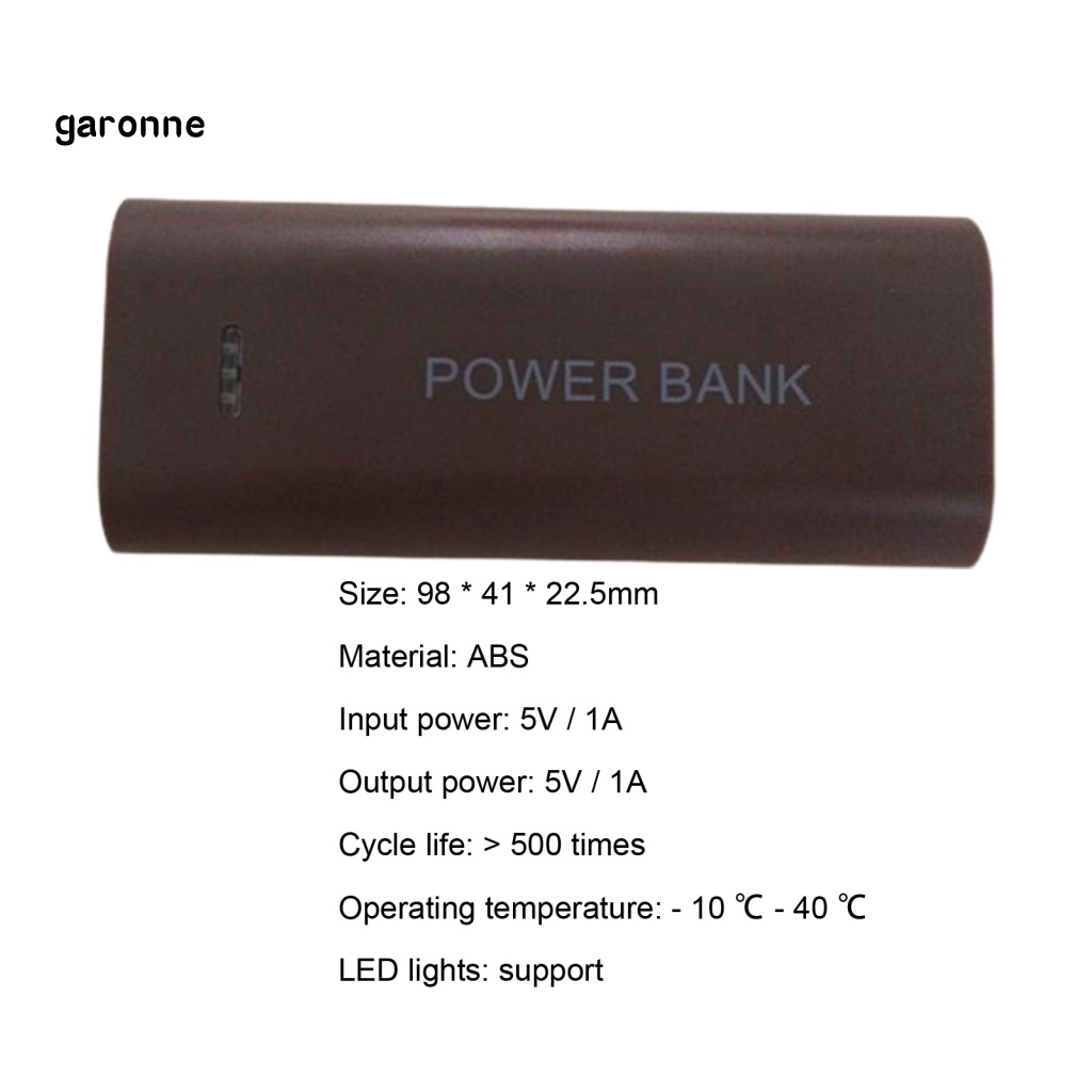 Hộp Pin Dự Phòng Tự Hàn 2X18650 Tiện Dụng Cho Điện Thoại