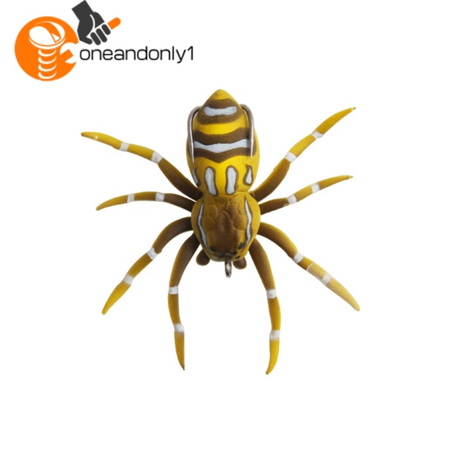 Mồi Câu Cá Giả Hình Nhện Bằng Silicon Mềm 7cm6g