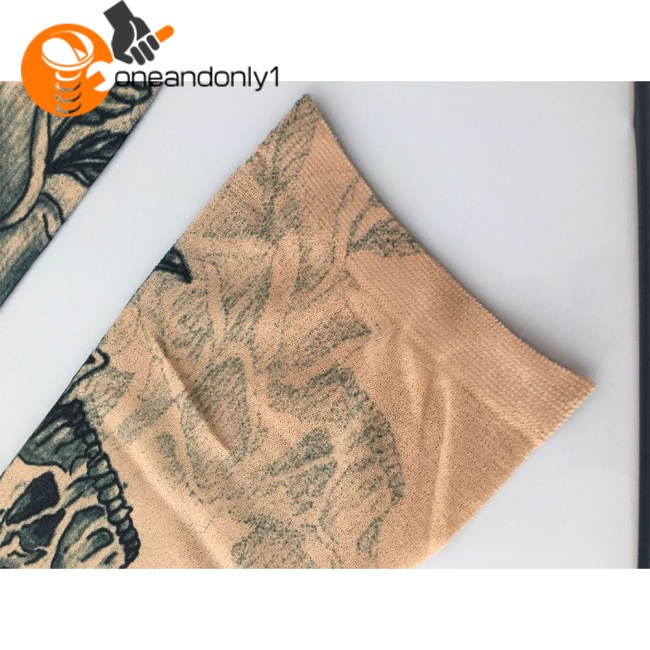 Vỏ Bọc Cánh Tay Bằng Nilon In Họa Tiết Hình Xăm Chống Nắng Thời Trang Mùa Hè Tiện Dụng