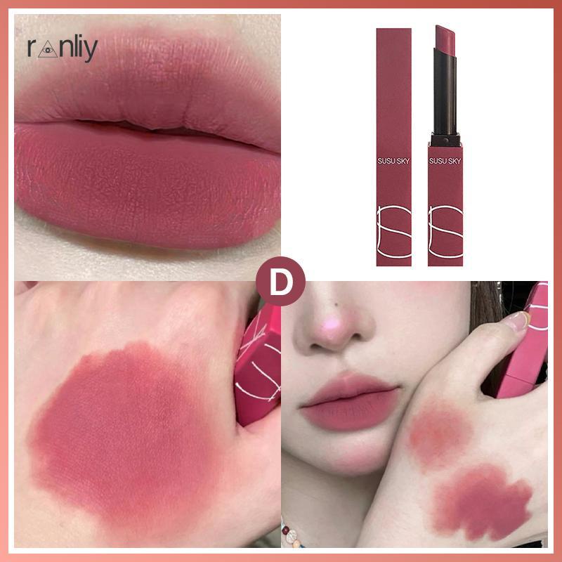 Ranliy✨Son Kem Lì Kháng Nước Lâu Trôi 6 Màu Sắc Lựa Chọn