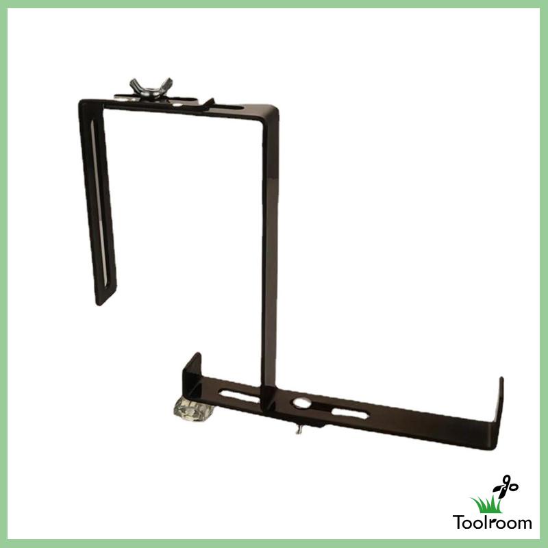 Set 2 Giá Đỡ Chậu Cây Bằng Thép Carbon Có Móc Treo Tiện Dụng