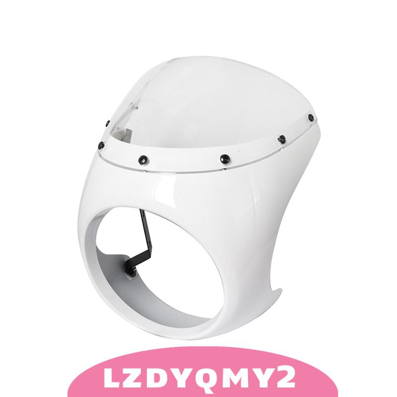 Kính Chắn Gió Bảo Vệ Màn Hình Đèn Pha Thay Thế Cho Xe Mô Tô Cafe Racer