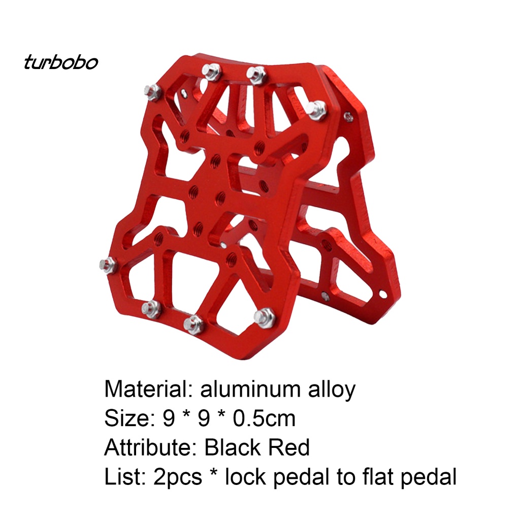 Set 2 Bàn Đạp Bằng Hợp Kim Nhôm Chống Mòn Thông Dụng Cho Xe Đạp Leo Núi