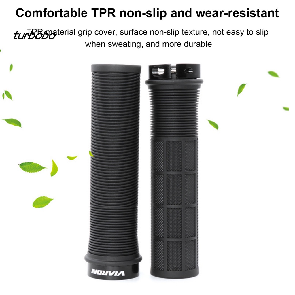 1 Cặp Vỏ Bọc Tay Lái Xe Đạp Bằng Hợp Kim Nhôm Chống Va Chạm Turboro