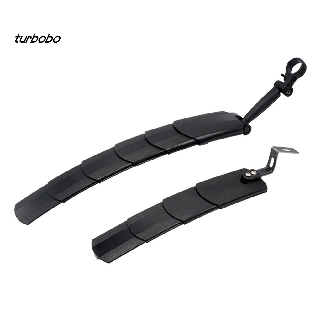 1 Bộ Dè Chắn Bùn Bằng Nhựa Chịu Lực Cao Có Thể Thu Gọn Cho Xe Đạp MTB