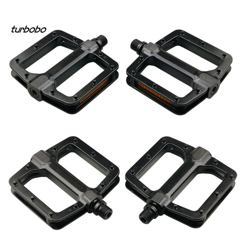 1 Cặp Pê Đan Trái / Phải Bằng Hợp Kim Nhôm Phản Quang Chống Trượt Cho Xe Đạp