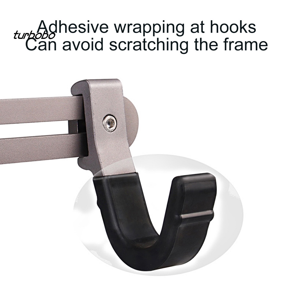 Giá Đỡ Xe Đạp Treo Tường Bằng Hợp Kim Nhôm Chống Trầy Xước Tiện Dụng