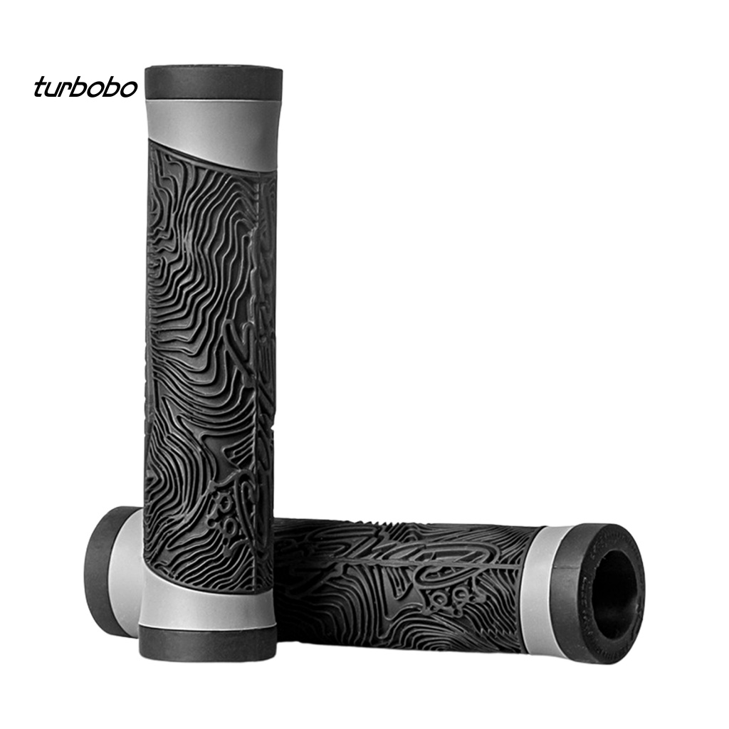 1 Cặp Bọc Tay Lái Xe Đạp Leo Núi Bằng Silicone Trong Suốt Chống Trượt