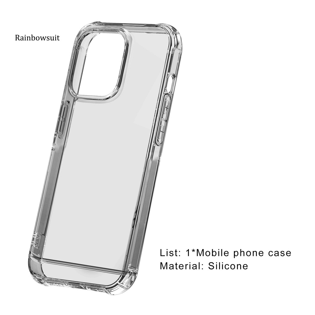 Ốp Điện Thoại Trong Suốt Chống Rơi Chống Dấu Vân Tay Cho iPhone 14 / 14 Max / 14 Pro / 14 Pro Max