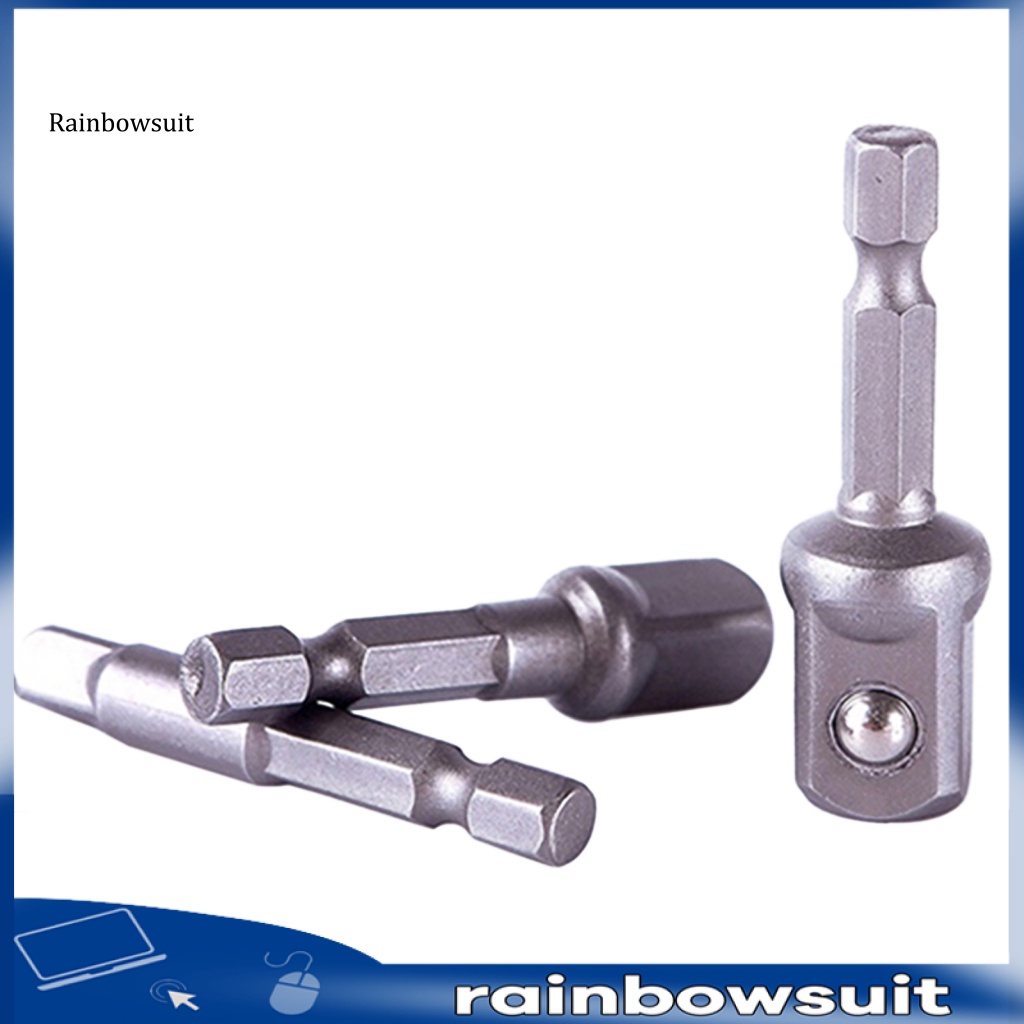 Bộ 3 Đầu Chuyển Đổi Mũi Khoan Lục Giác 1 / 4inch 3 / 8inch 1 / 2inch Chuyên Dụng