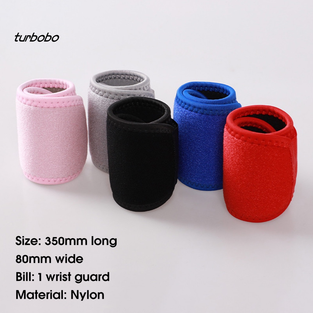 Turbobo Băng Đeo Cổ Tay Co Giãn Thoáng Khí Có Thể Điều Chỉnh Hỗ Trợ Luyện Tập Thể Thao