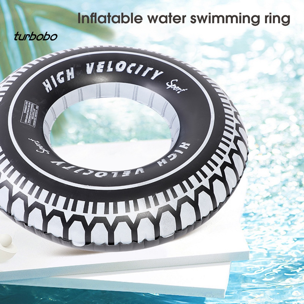 Phao Bơi PVC Dày Dặn Hình Tròn Có Bánh Xe Thông Dụng Cho Hoạt Động Dưới Nước