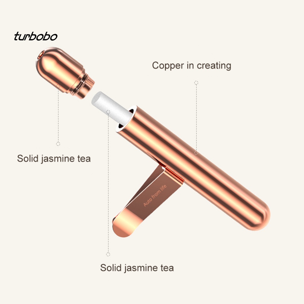 1 Bộ Kẹp Khuếch Tán Tinh Dầu Bằng Đồng Thân Thiện Với Môi Trường Có Thể Tháo Rời Cho Xe Hơi / Nhà Cửa