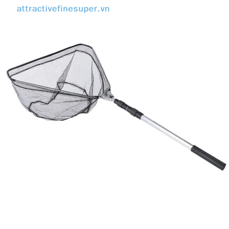 Lưới Bắt Cá Bằng Hợp Kim Nhôm 150CM Có Thể Gấp Gọn Tiện Dụng