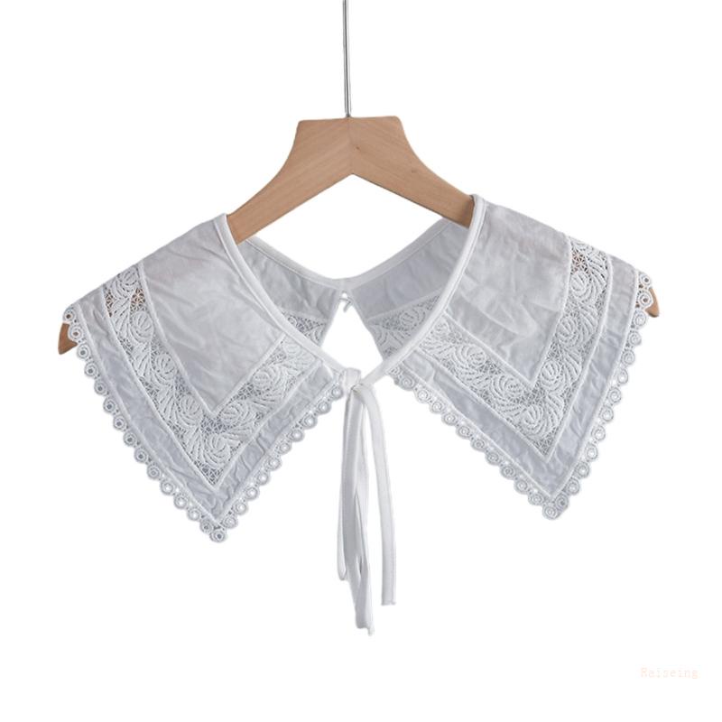 Cổ Áo Giả Thêu Hoa Có Thể Tháo Rời