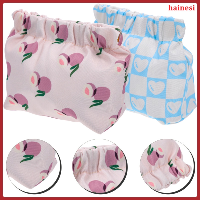 Set 2 Túi Đựng Đồ Trang Điểm Raj T400 Chất Liệu Vải Oxford Tổng Hợp In Họa Tiết