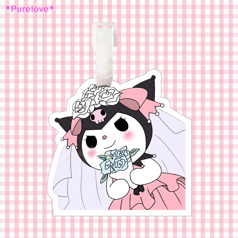 Búp Bê Hoạt Hình Ghi Tên Các Nhân Vật Sanrio Kuromi Bằng Nhựa Đáng Yêu Gắn Balo Đi Học Cho Bé Mới