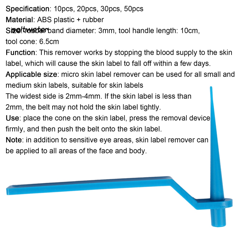 Bộ 10 / 20 / 30 / 50 Dụng Cụ Làm Sạch Mụn Cóc Bằng ABS Tiện Dụng