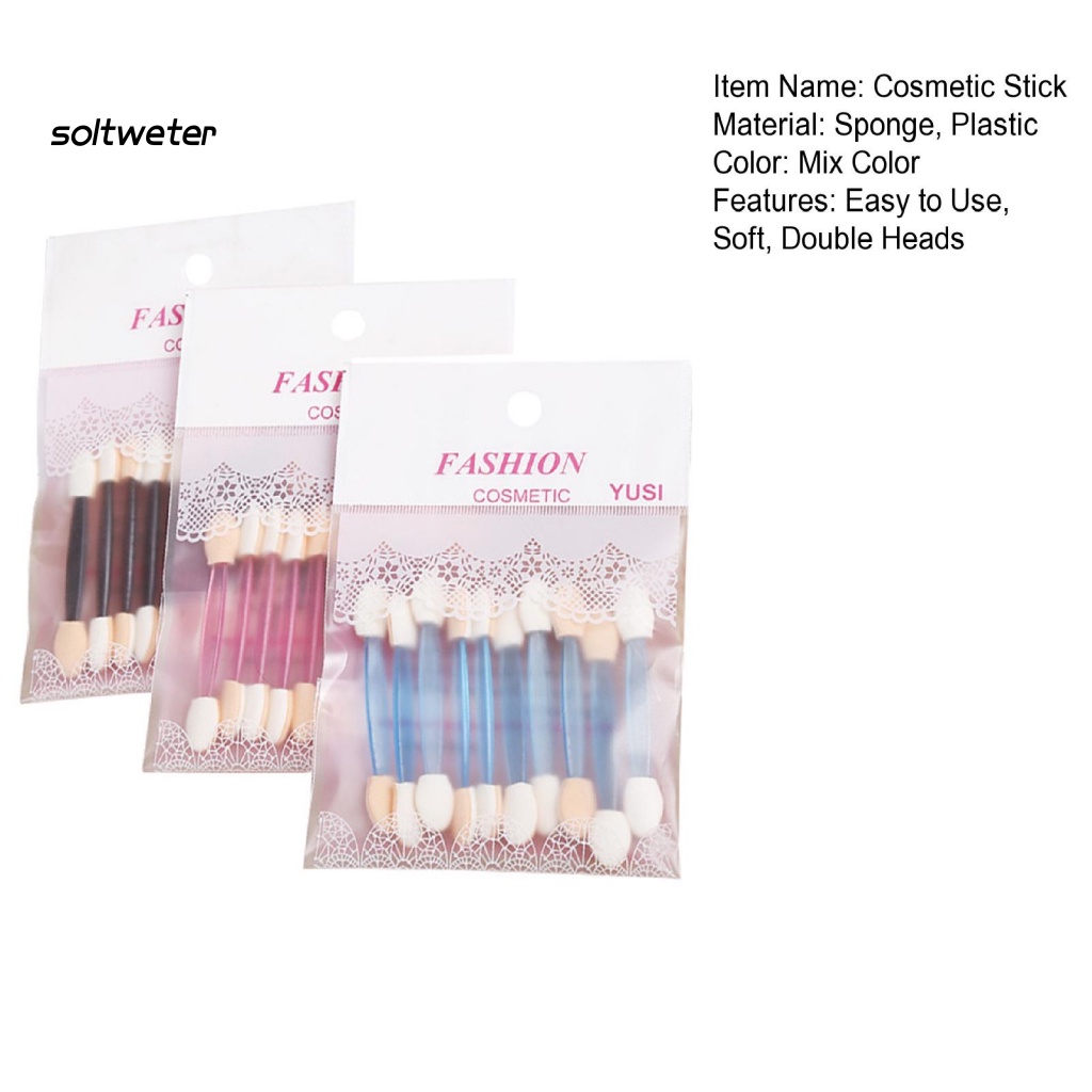 Set 30 Mút Trang Điểm Mắt Hai Mặt Thoải Mái Trọng Lượng Nhẹ Dễ Sử Dụng
