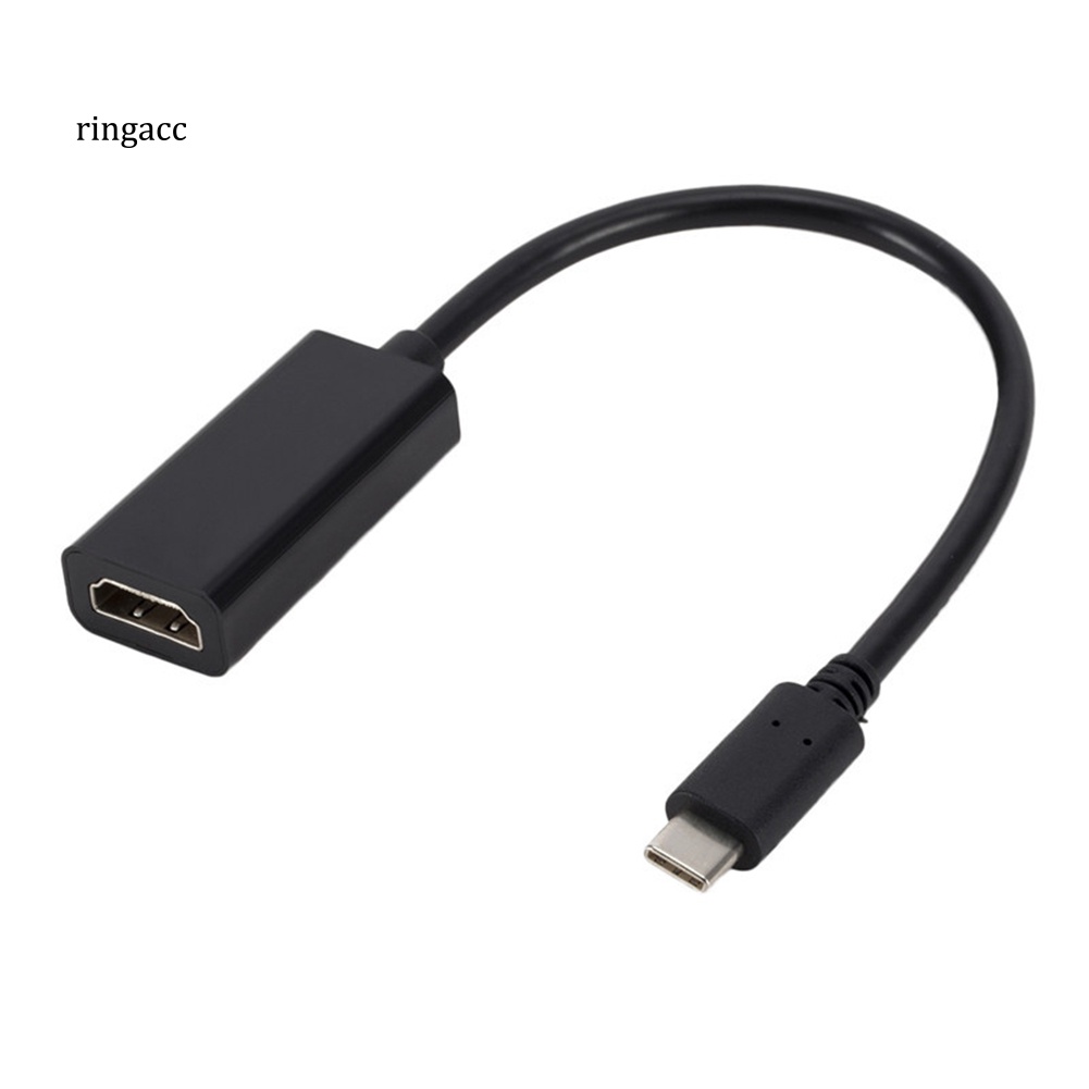 Cáp Chuyển Đổi RGA HD 4K 60Hz USB 31 Type-C Sang HDMI Cho TV / Điện Thoại / Máy Chiếu