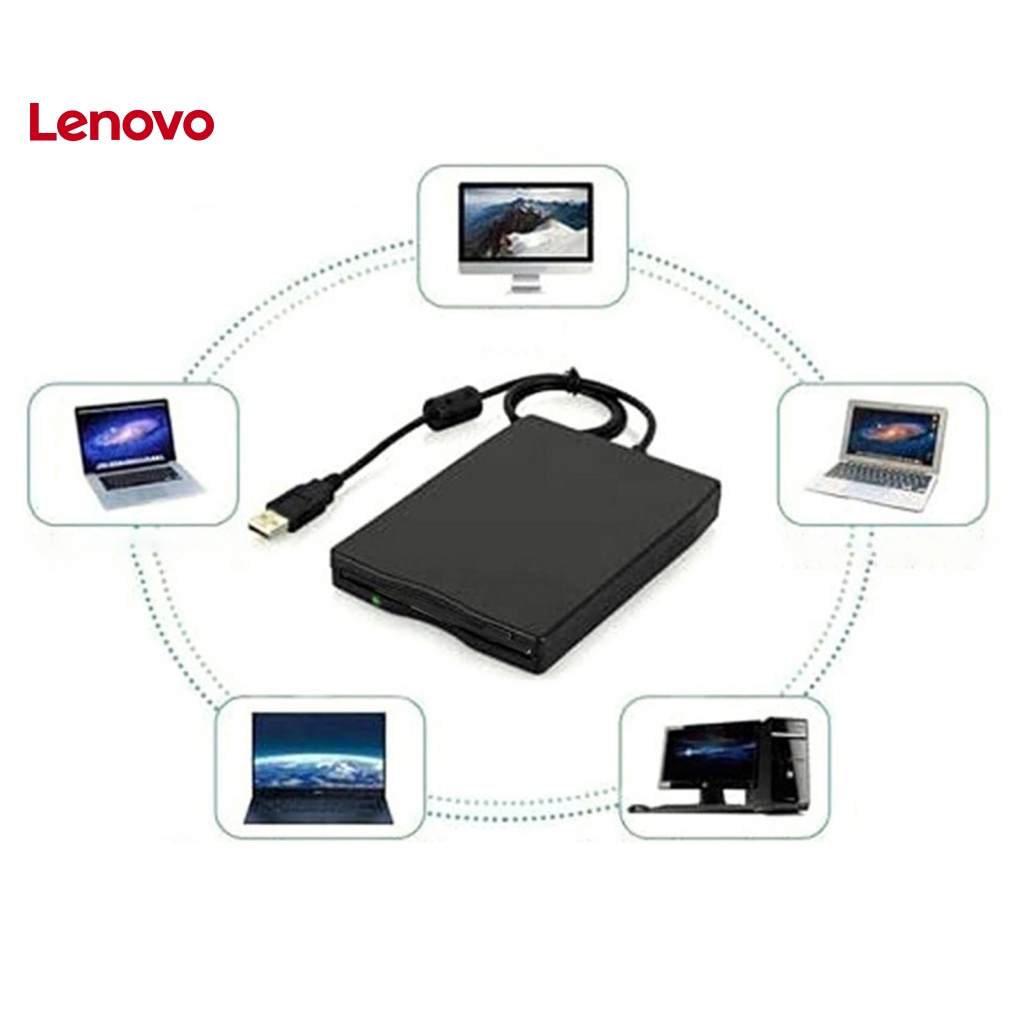 Ổ Đĩa Ngoài USB 20 35-inch 144Mb FDD Cho Máy Tính