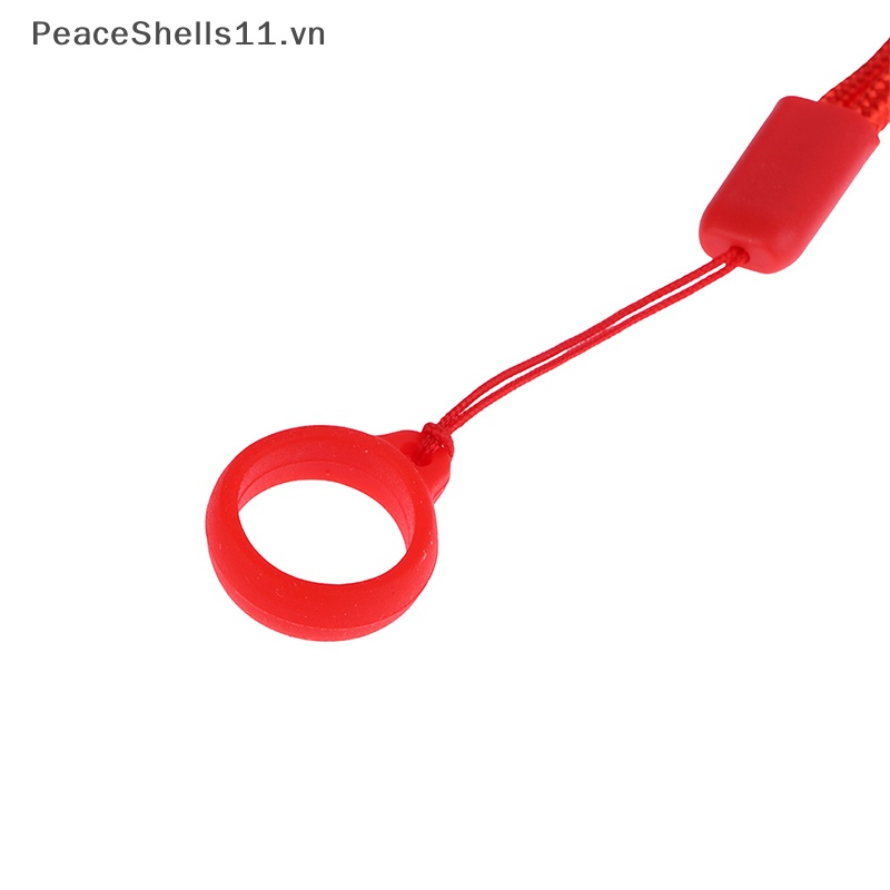 Set 1 / 4 Dây Silicone Đeo Cổ Chống Trượt Đường Kính 13mm Có Thể Điều Chỉnh