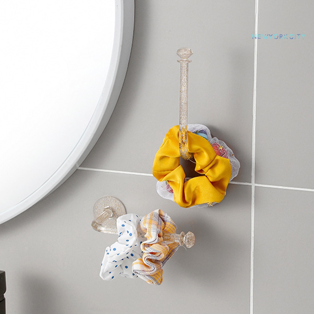 Set 2 Móc Treo Băng Đô Trong Suốt Tiết Kiệm Không Gian