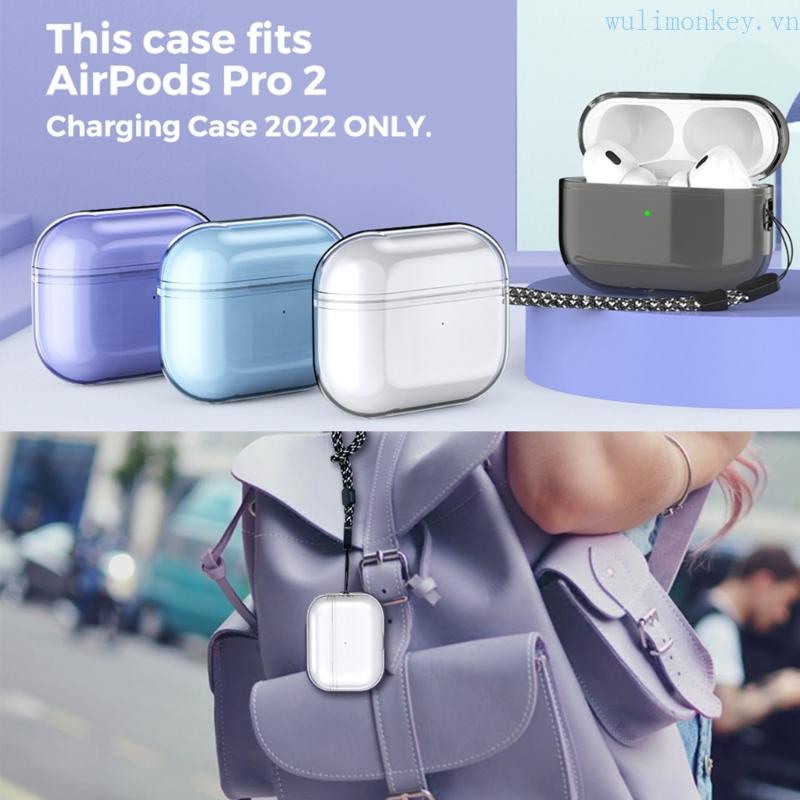 Ốp Điện Thoại Mềm Trong Suốt Chống Sốc Có Dây Đeo Cho WU for Pro 2 Pro 2