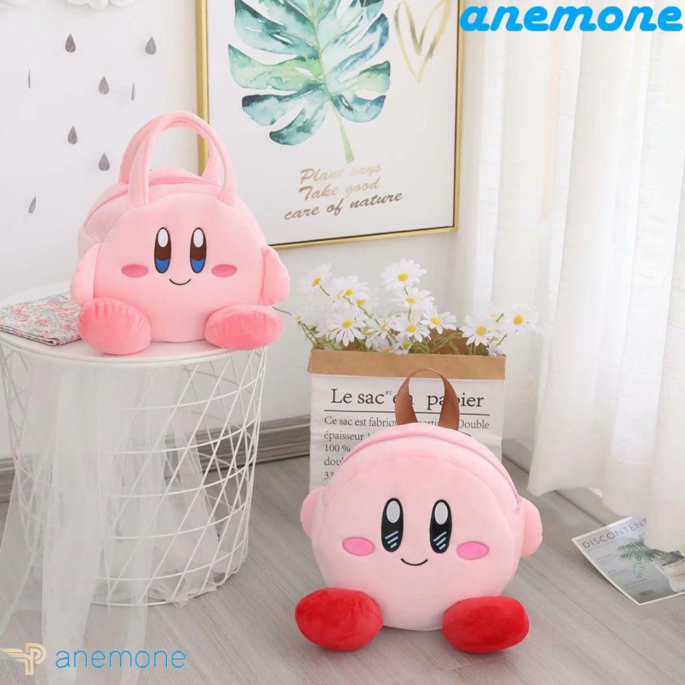 ANEMONE Túi Đeo Chéo Hình Kirby Nhồi Bông Xinh Xắn Ốp