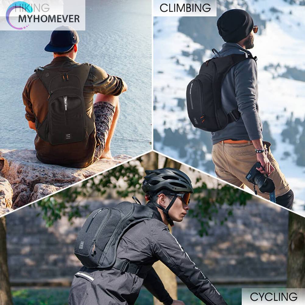 Túi Xe Đạp Leo Núi Dung Tích Lớn 10L Màu Đen Siêu Nhẹ Tiện Dụng