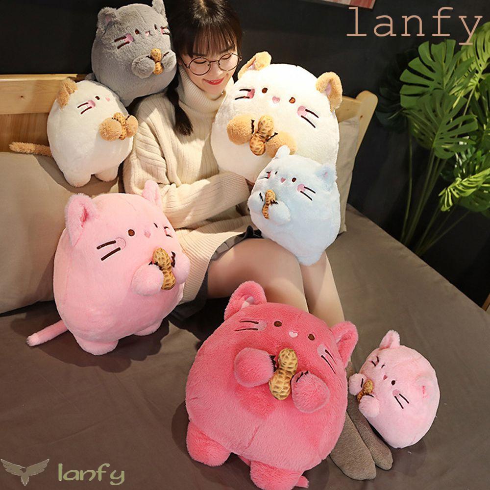 LANFY Chuột Hoạt Hình Nhồi Bông Mềm Mại Đáng Yêu