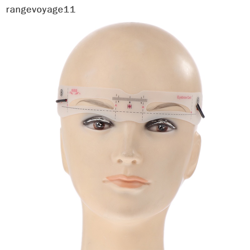 Bộ 12 Khuôn Silicon Kẻ Lông Mày Trang Điểm Chuyên Dụng