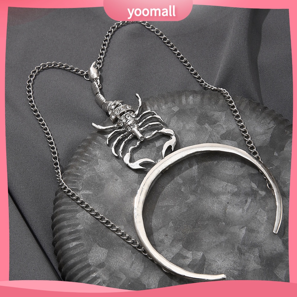 [YM] Nhẫn Đeo Cánh Tay Nhiều Tầng Màu Sắc Trơn Trang Trí Chuỗi Xích Trên Bằng Hợp Kim Sáng Tạo Cho Nữ Mỗi Ngày