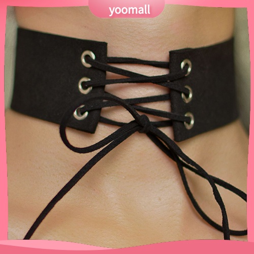 Vòng Choker Da Lộn Giả Thời Trang Cá Tính Cho Nữ