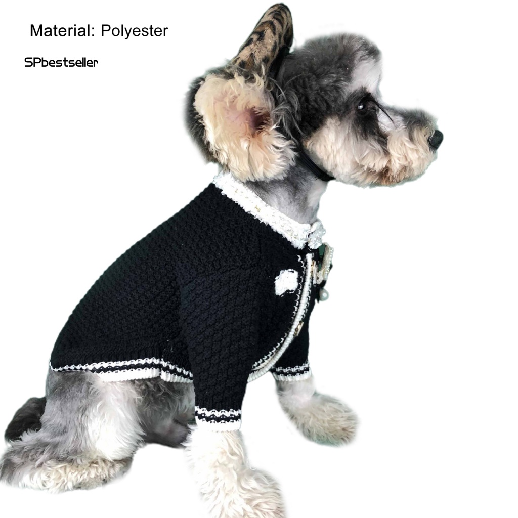 Áo Khoác Cardigan Thoáng Khí Có Nút Cài Dùng Đi Du Lịch Cho Thú Cưng