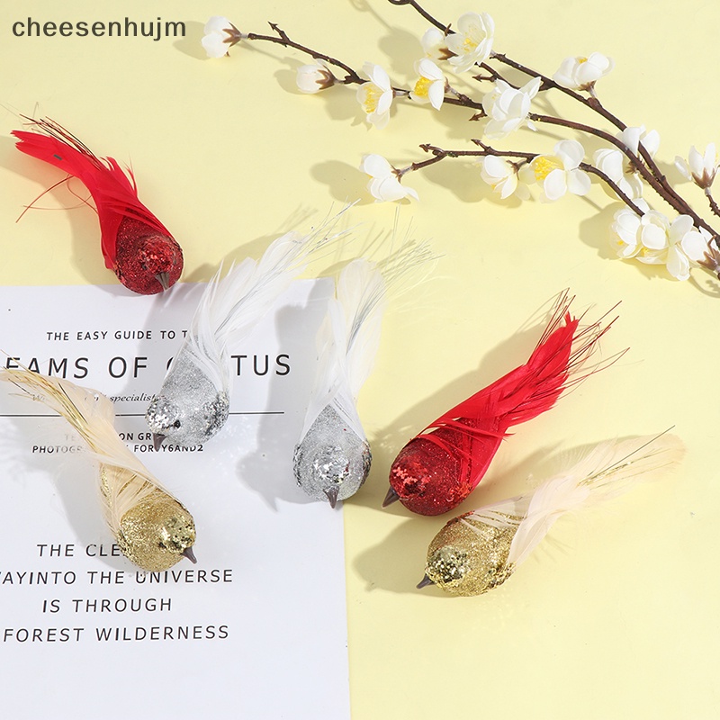 Kẹp Cây Hình Lông Vũ / Chim Lấp Lánh Độc Đáo Trang Trí Nhà Cửa Diy