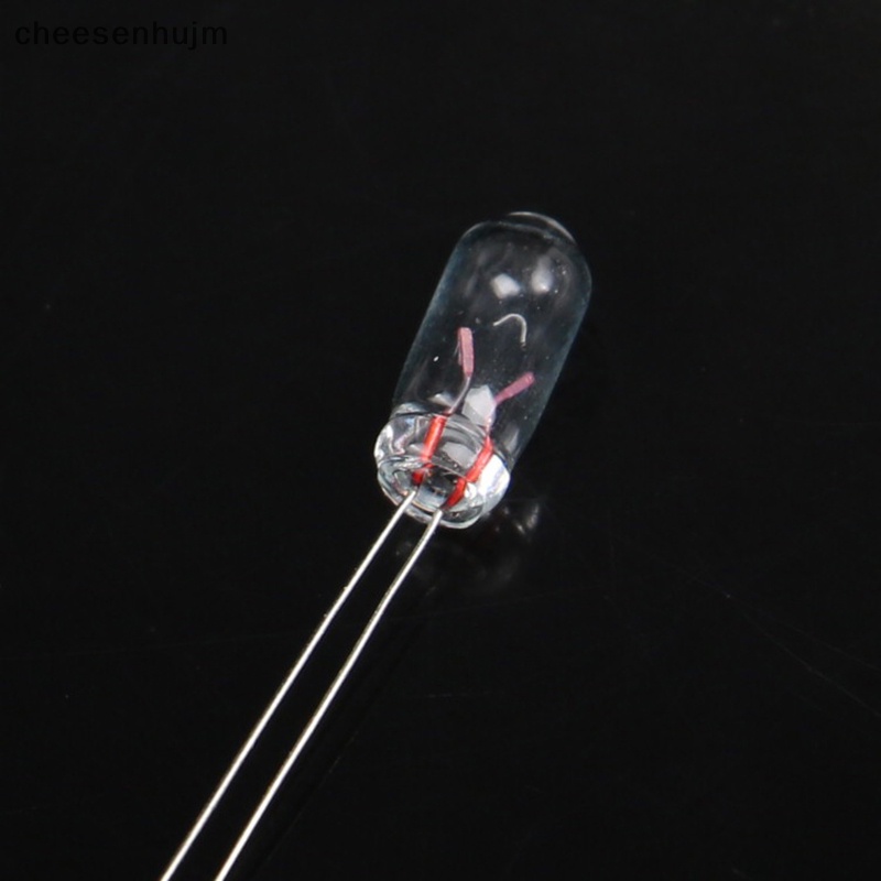 Set 20 Bóng Đèn Sợi Đốt 3 / 4mm 6V 12V Trang Trí Nội Thất