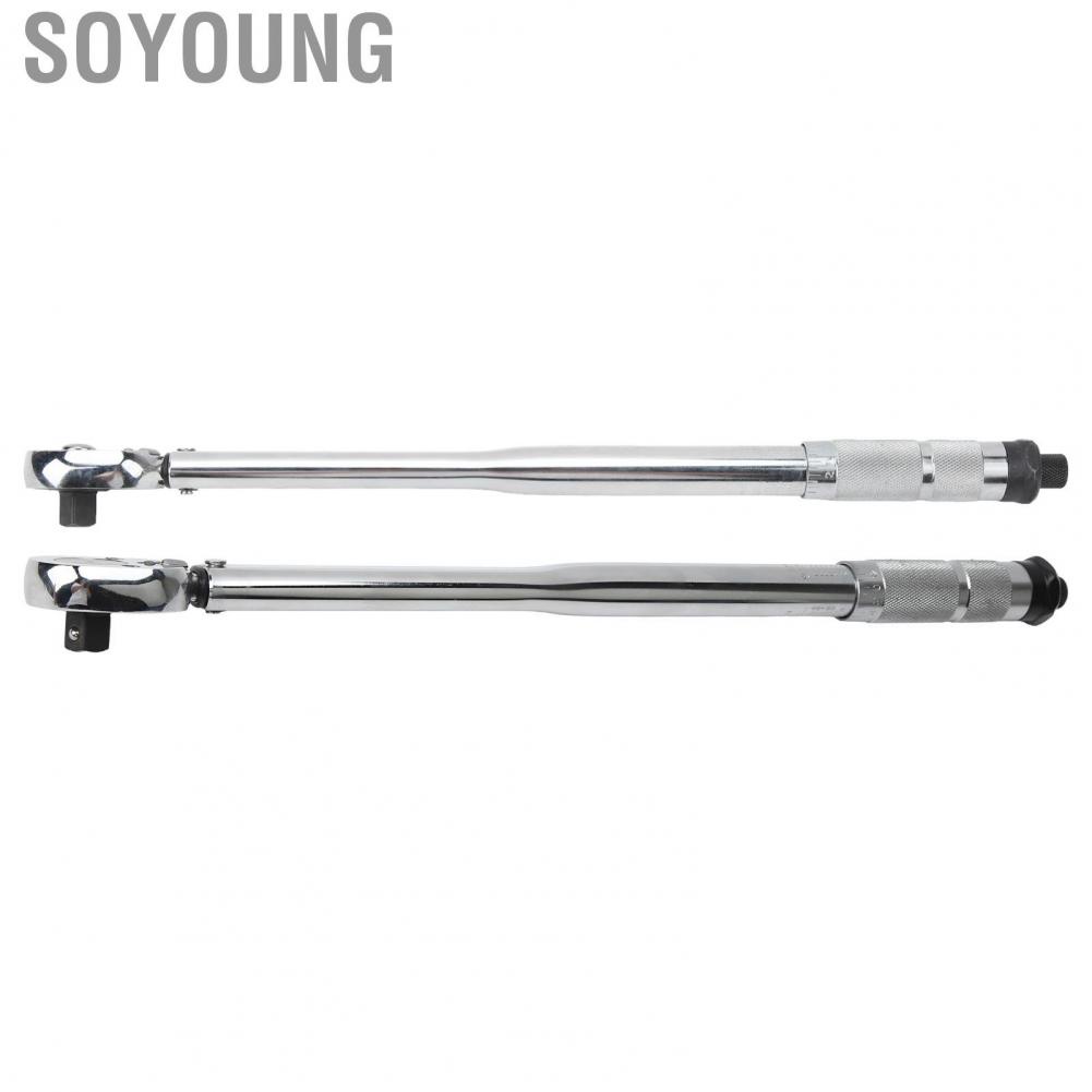 Soyoung Torque Wrench  Accurate To 4% Easy Read High Accuracy for Car Tires Engine Chassis