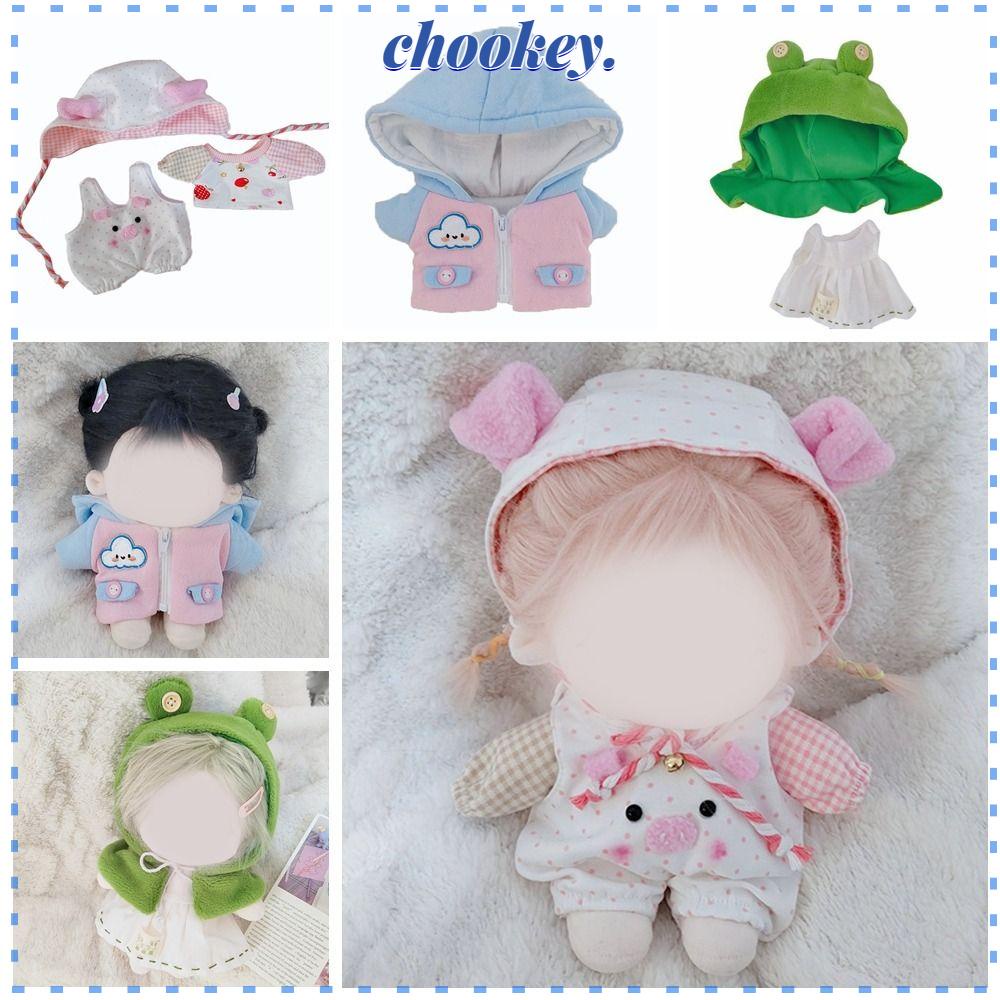 Áo Khoác Cotton 20CM In Hình Chú Heo Hoạt Hình Cho Búp Bê